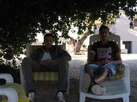 Yo y el weld puta del Rachid